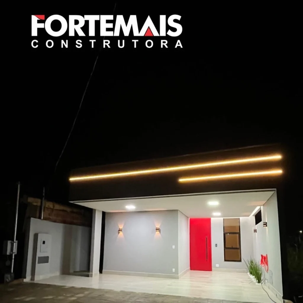 Villa Segura · Porta vermelha — Registro da obra entregue · Foto 01